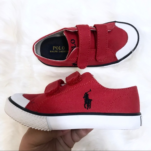 ralph lauren red pumps